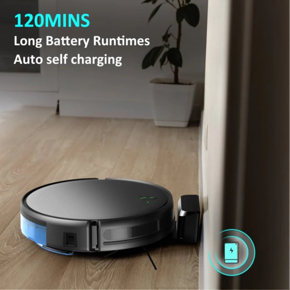 Robot ROBO CLEAN de aspirare și curățare a podelei cu stație de încărcare