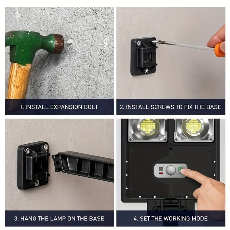 Lampa solară stradală 3000W W789B-6