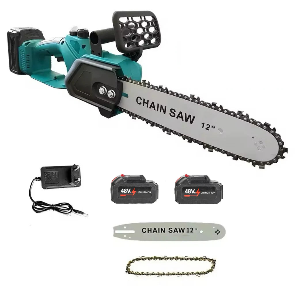 Drujba Electrica, Lama de 30 cm, 2 Acumulatori de 48v