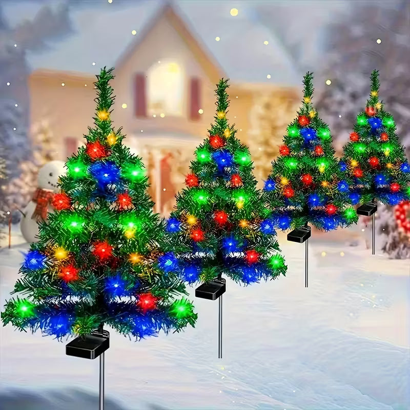 Brăduți mici solari - set de 6