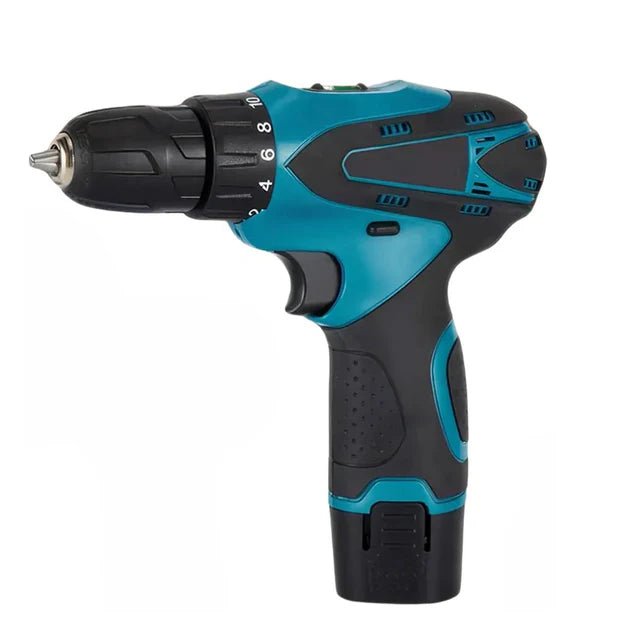 Set Polizor unghiular & Mașină de găurit cu impact 48V cu 2 baterii + 5 discuri cadou