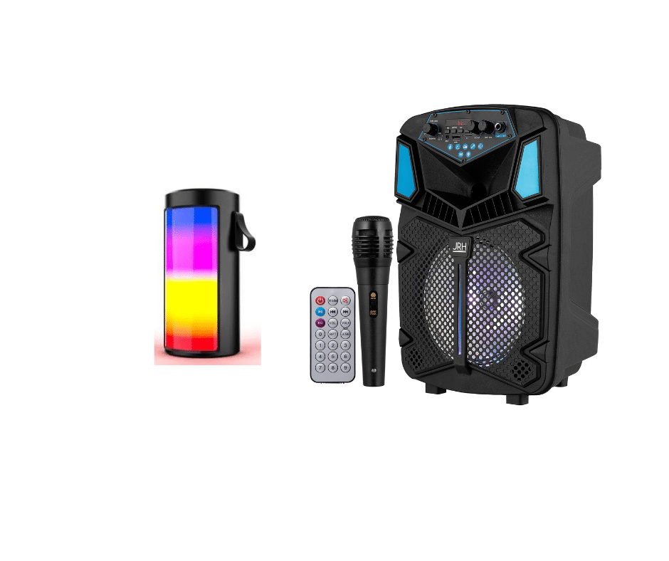 oferta boxa portabila h8 300w + o boxa portabila cadou