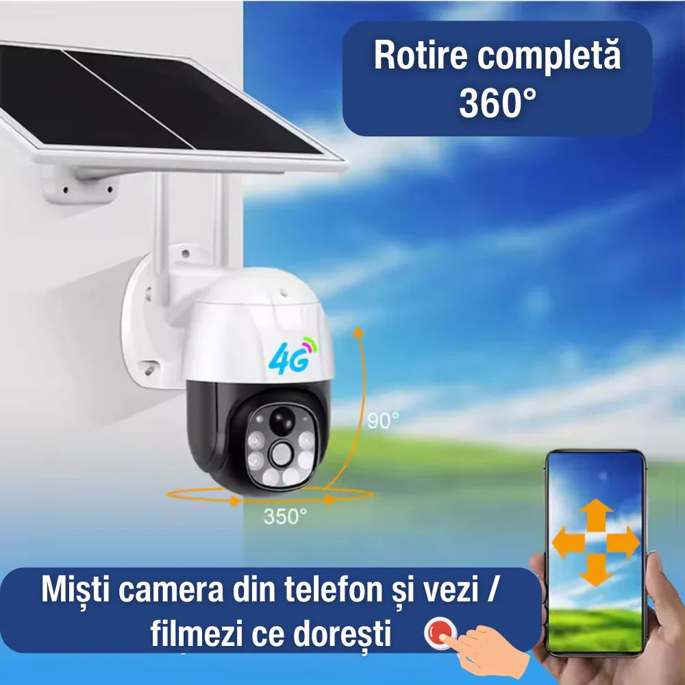 PACHET 2 Camere Lenso + 2 camere Jortan + 4 carduri 32GB + 2 cartele de internet