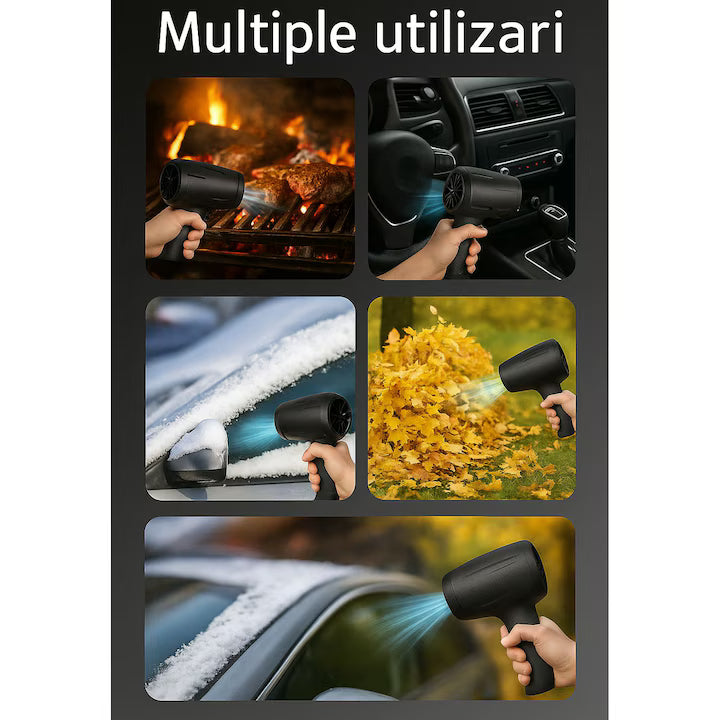 Suflanta CAR DRY Multifunctionala Portabila 48v, 2 acumulatori inclusi!!!