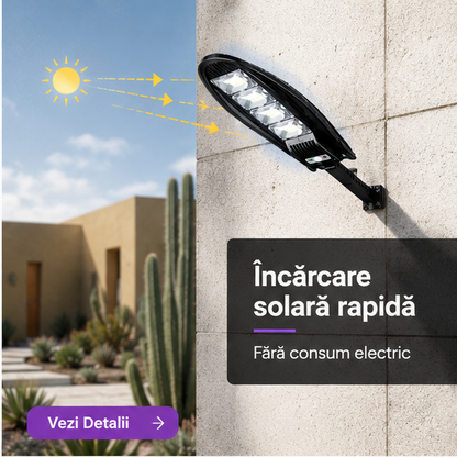 SET 2+1 LAMPA SOLARA 1200W