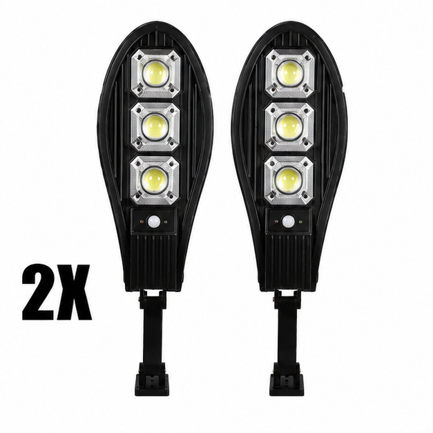 Set 2 x Lampa Solara stradala 90 LED-uri