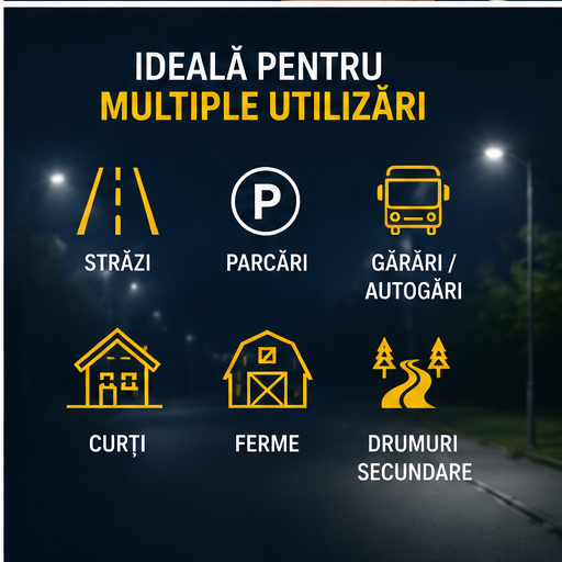 Lampa solară stradală 3000W  70 CM W789B-6