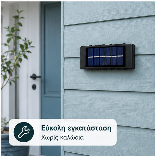 SET 8 LAMPI BIDIRECTIONALE, 15CM, 10 LED-URI