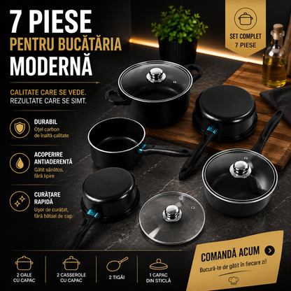 Set 13 Oale si Cratite — vase de gătit
