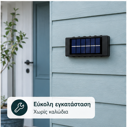 SET 8 LAMPI BIDIRECTIONALE, 15CM, 10 LED-URI
