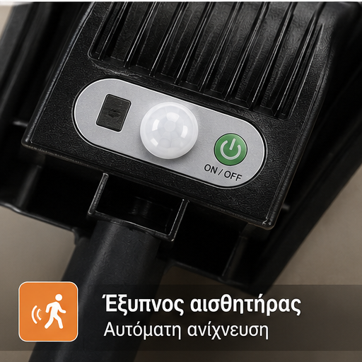 SET 2+1 LAMPA SOLARA 1200W