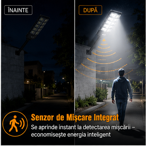 Lampa solară stradală 3000W  70 CM W789B-6