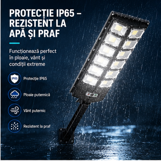 Lampa solară stradală 3000W  70 CM W789B-6