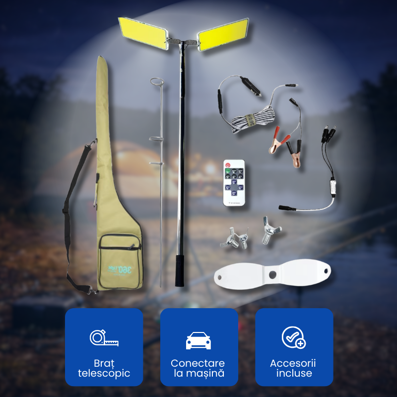 Kit Nocturna eLIVE FR-12 Proiector LED 94W Camping
