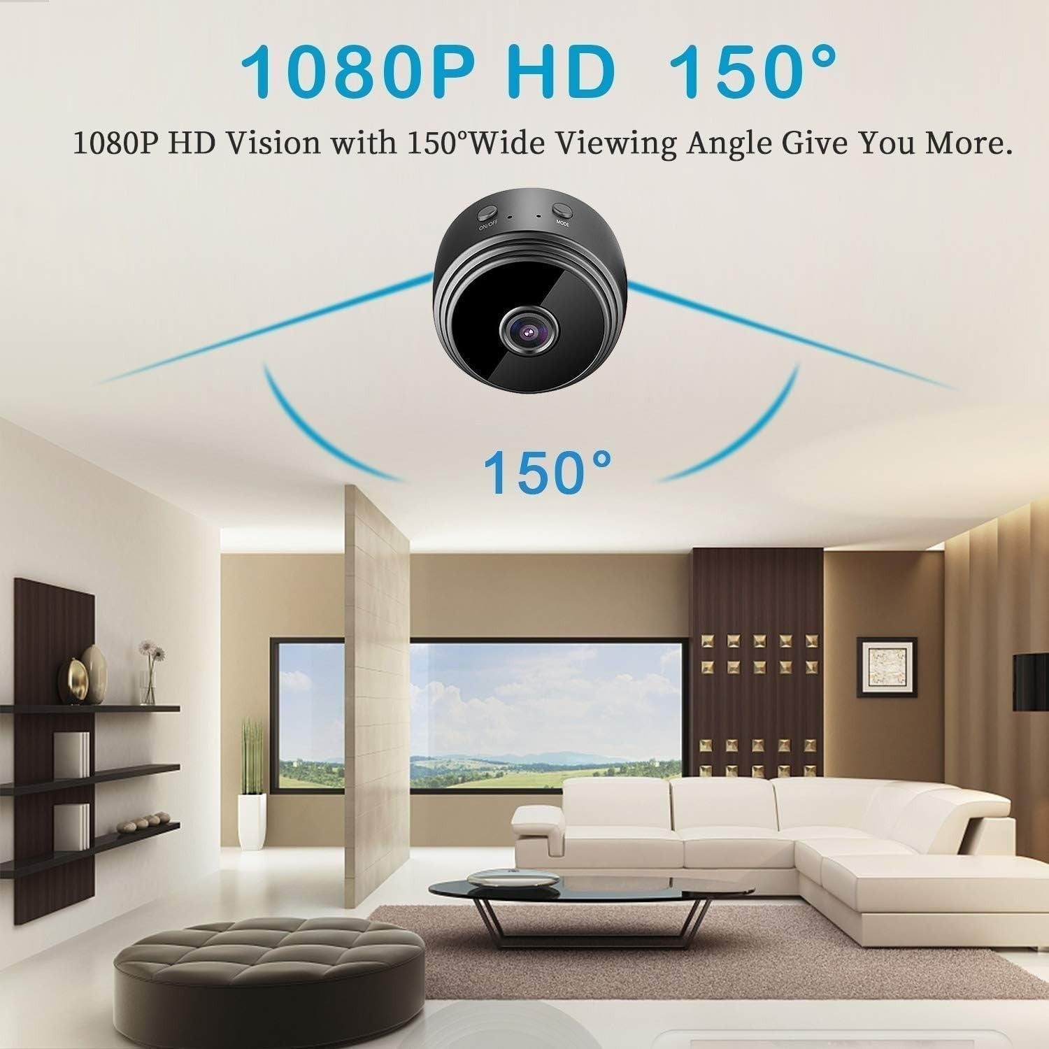 PROMO 1+1 Gratis, Camera de Dimensiuni Mici Wifi Full HD 108