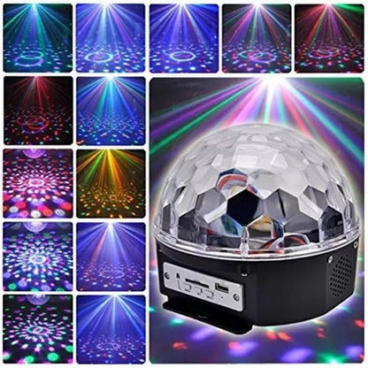 Glob Disco LED cu Bluetooth, Telecomanda si Redare MP3 - Pro
