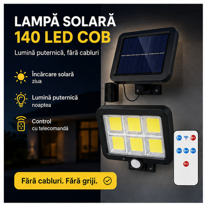 Lampa 140 LED COB