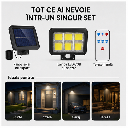 Lampa 140 LED COB