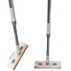 Mop Multifunctional cu Microfibra si Racleta Silicon - Rotire 180° si Maner Telescopic
