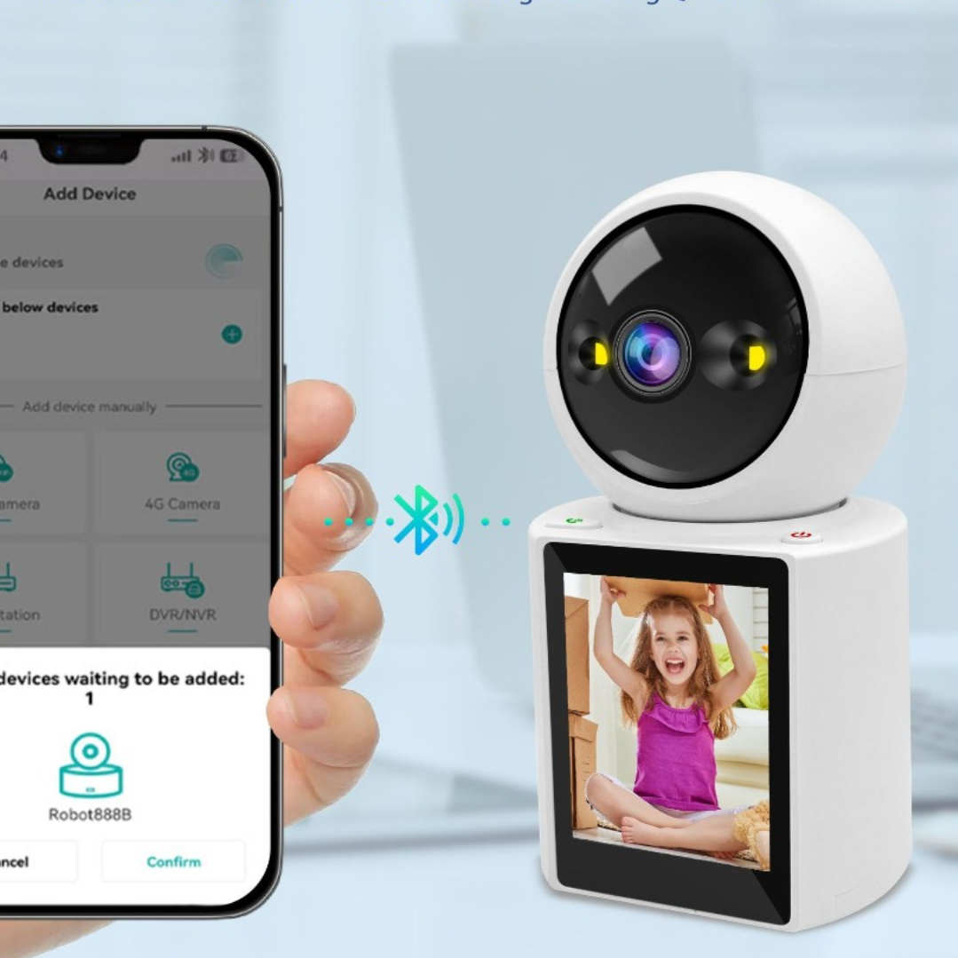 Camera Supraveghere WiFi 1080P Full HD cu Vedere Nocturna si