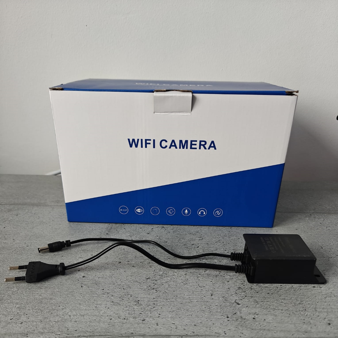 Camera de Supraveghere Tripla cu ALARMA WIFI, 12MP, Exterior