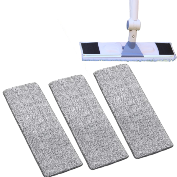 Mop Multifunctional cu Microfibra si Racleta Silicon - Rotir