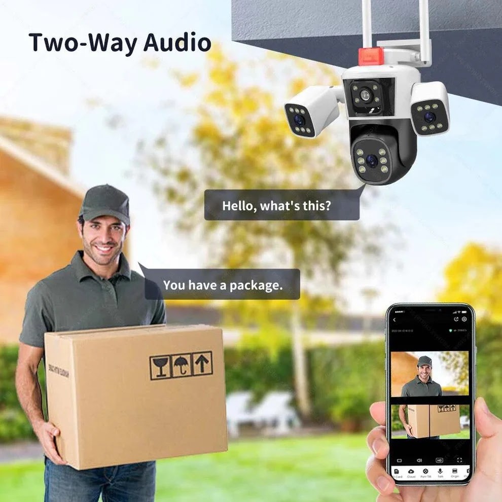 CAMERA TRIPLA WIFI