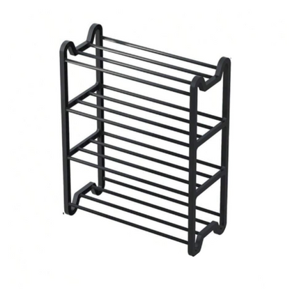 Organizator Vertical Pantofi 8-14 Perechi - Alb, Compact 48x