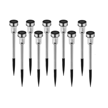 Set 10 Lampi Solare LED de Gradina Tip Tarus - Iluminat Deco