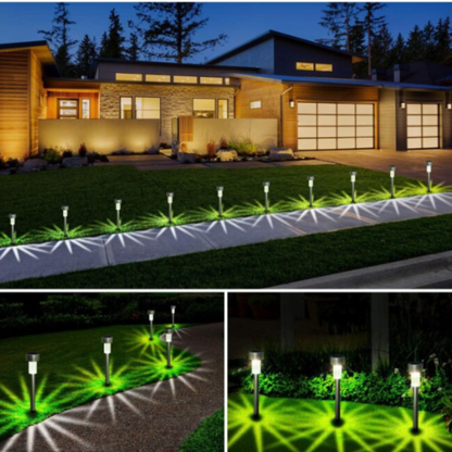Set 10 Lampi Solare LED de Gradina Tip Tarus - Iluminat Deco