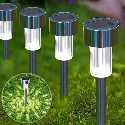 Set 10 Lampi Solare LED de Gradina Tip Tarus - Iluminat Deco