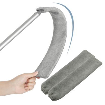 Mop Multifunctional cu Microfibra si Racleta Silicon - Rotir
