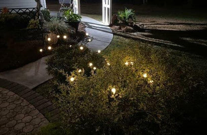 Lampa Solară cu 8 LED-uri - Decor Grădină