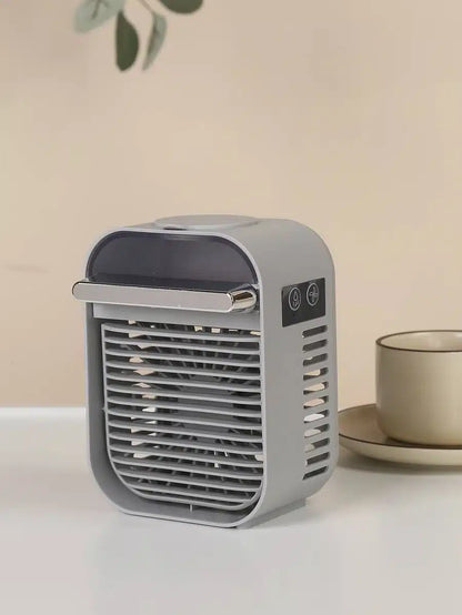 mini Răcitor de aer și umidificator, ventilator personal de 