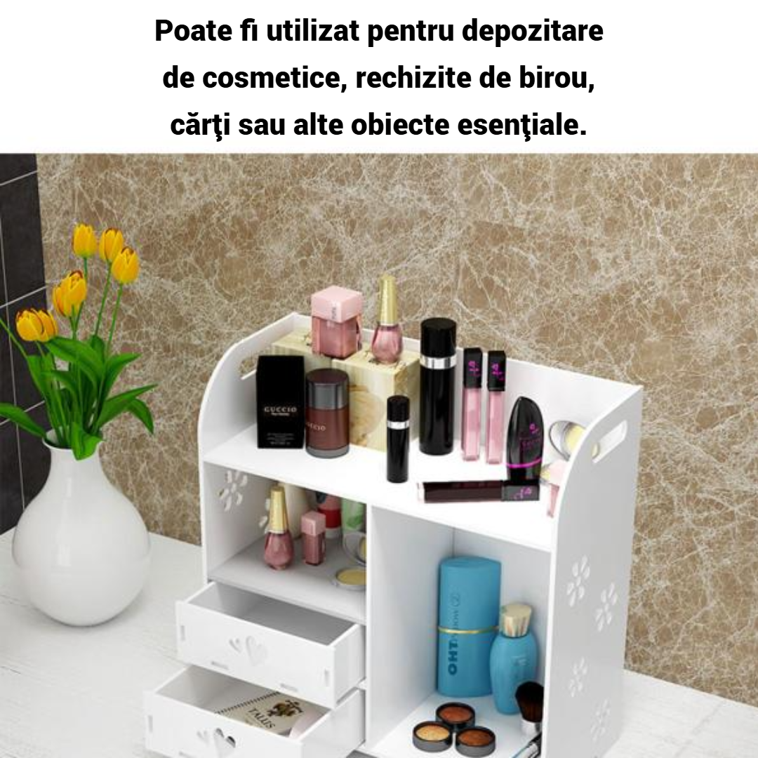 Organizator Multifunctional cu Sertare pentru Birou si Cosme