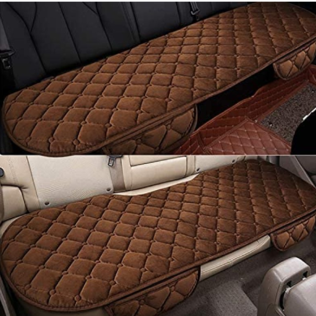 Set 3 Huse Auto Premium Matlasate cu Buzunare - Scaune Fata 