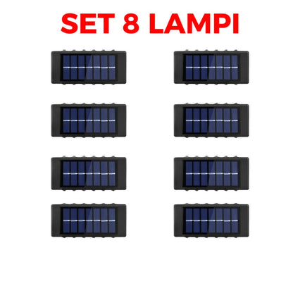 SET 8 LAMPI BIDIRECTIONALE 12 LED