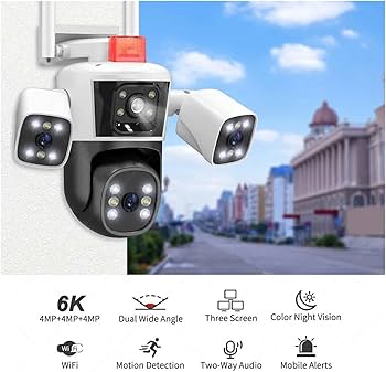 CAMERA TRIPLA WIFI