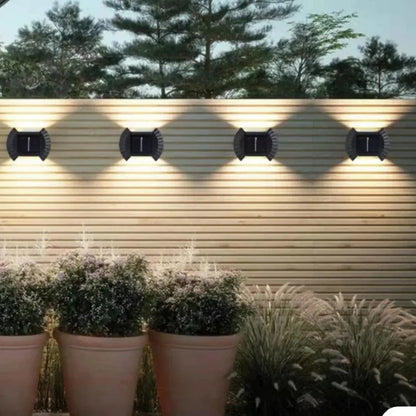 Lămpi Solare Decorative „Scoică" IP65, Iluminare Bidirecțională – Set 8, 12 sau 16 buc, Alb Cald sau Alb Rece