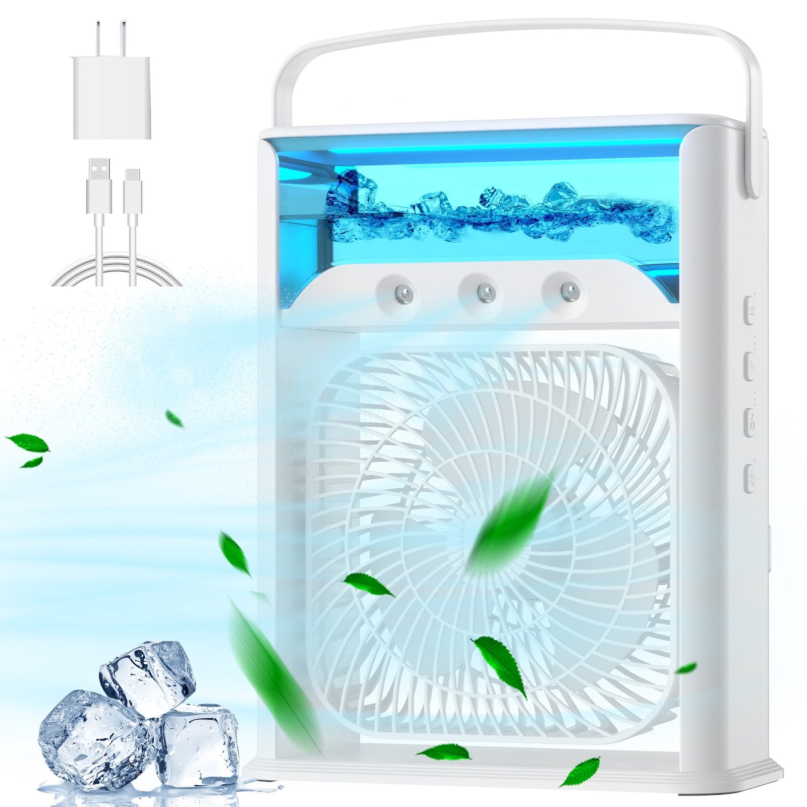 VENTILATOR PORTABIL 3IN1