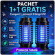 SET 1+1 LAMPA UV ANTI INSECTE
