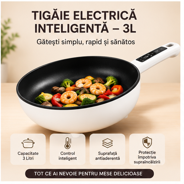 Tigaie Electrica Inteligenta - 3L