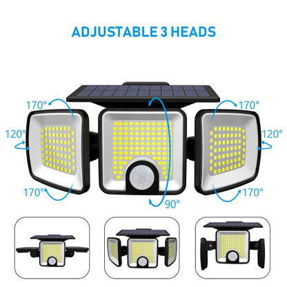 SET 2X LAMPA SOLARA 3 DIRECTII