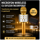 Microfon Karaoke Cu Bluetooth Si Boxa Compatibil