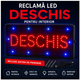 Reclama Led,interior,deschis,50x25cm