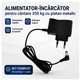 Incarcator pentru cantare 350 kg cu platan metalic , negru