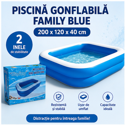 Piscina Gonflabila Albastra 200CM