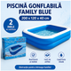 Piscina Gonflabila Albastra 200CM