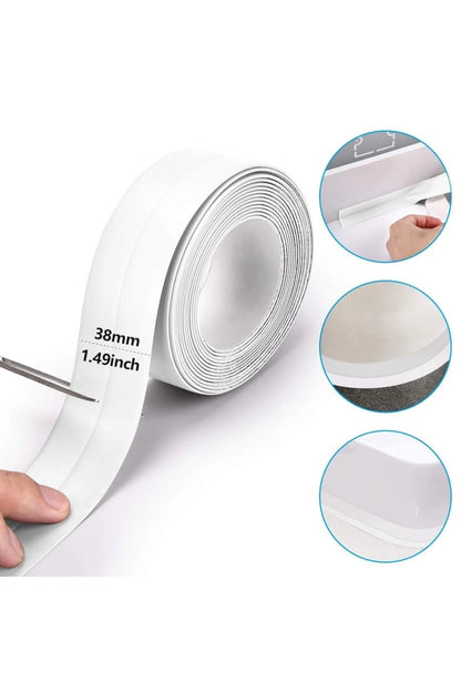 Banda adeziva de etansare, ideala pentru chiuveta, plita, cada si cabina de dus, waterproof, dim 3,2x3,8