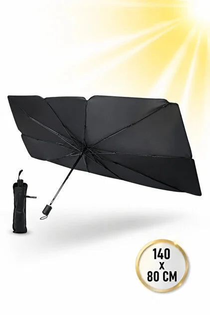 Parasolar tip umbrela pentru parbriz dim 130x70